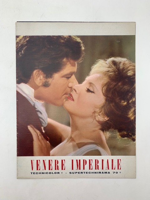Venere imperiale con Gina Lollobrigida, Stephen Boyd. Regia di Jean Dellanoy (pieghevole promozionale)